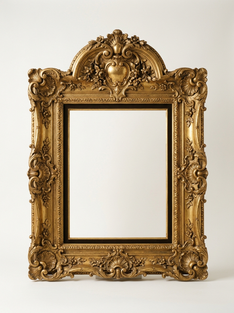 Baroque Gold — ornate carved gold frame